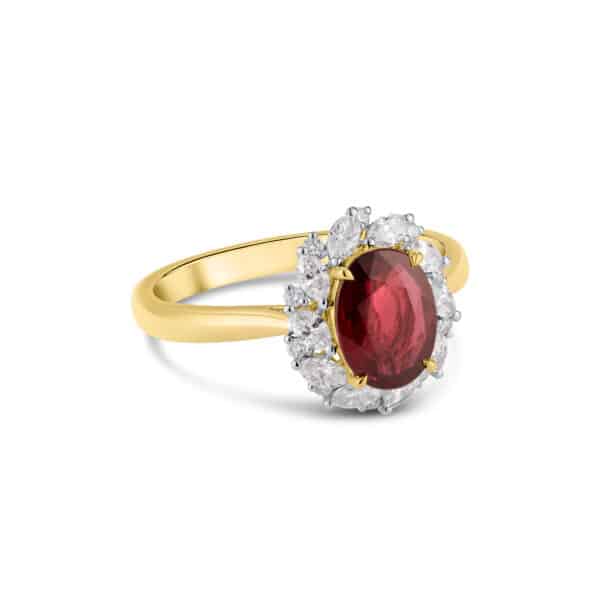Ruby & Diamond Ring - Image 2