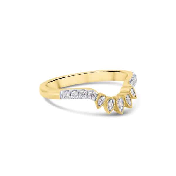 Diamond Wedding Band - Image 2