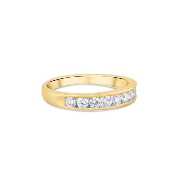 Diamond Wedding Band - Image 2