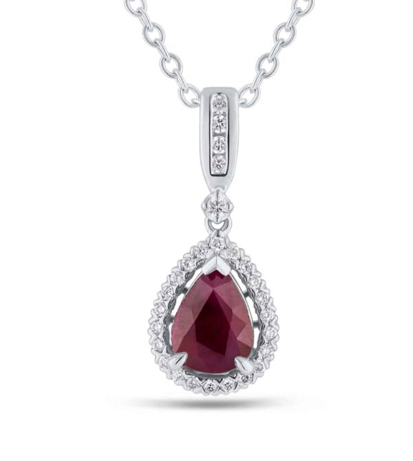 Ruby & Diamond Pendant