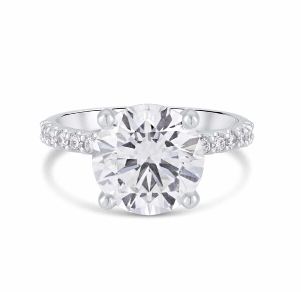 Laboratory-Grown Diamond Ring