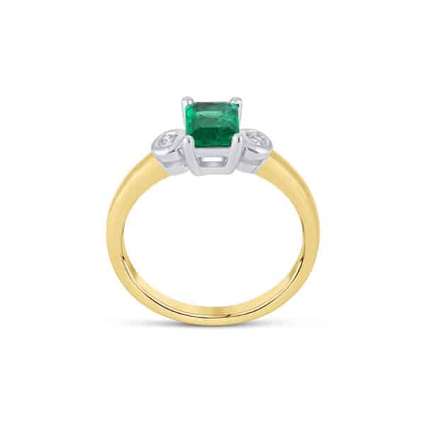 Emerald & Diamond Ring - Image 4