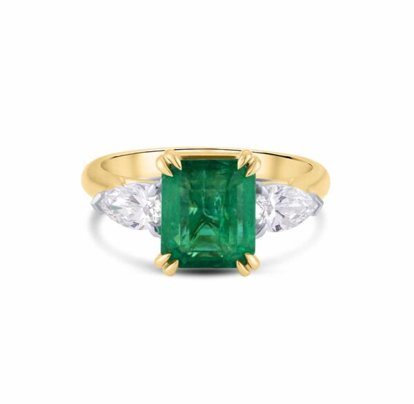 Emerald & Diamond Ring