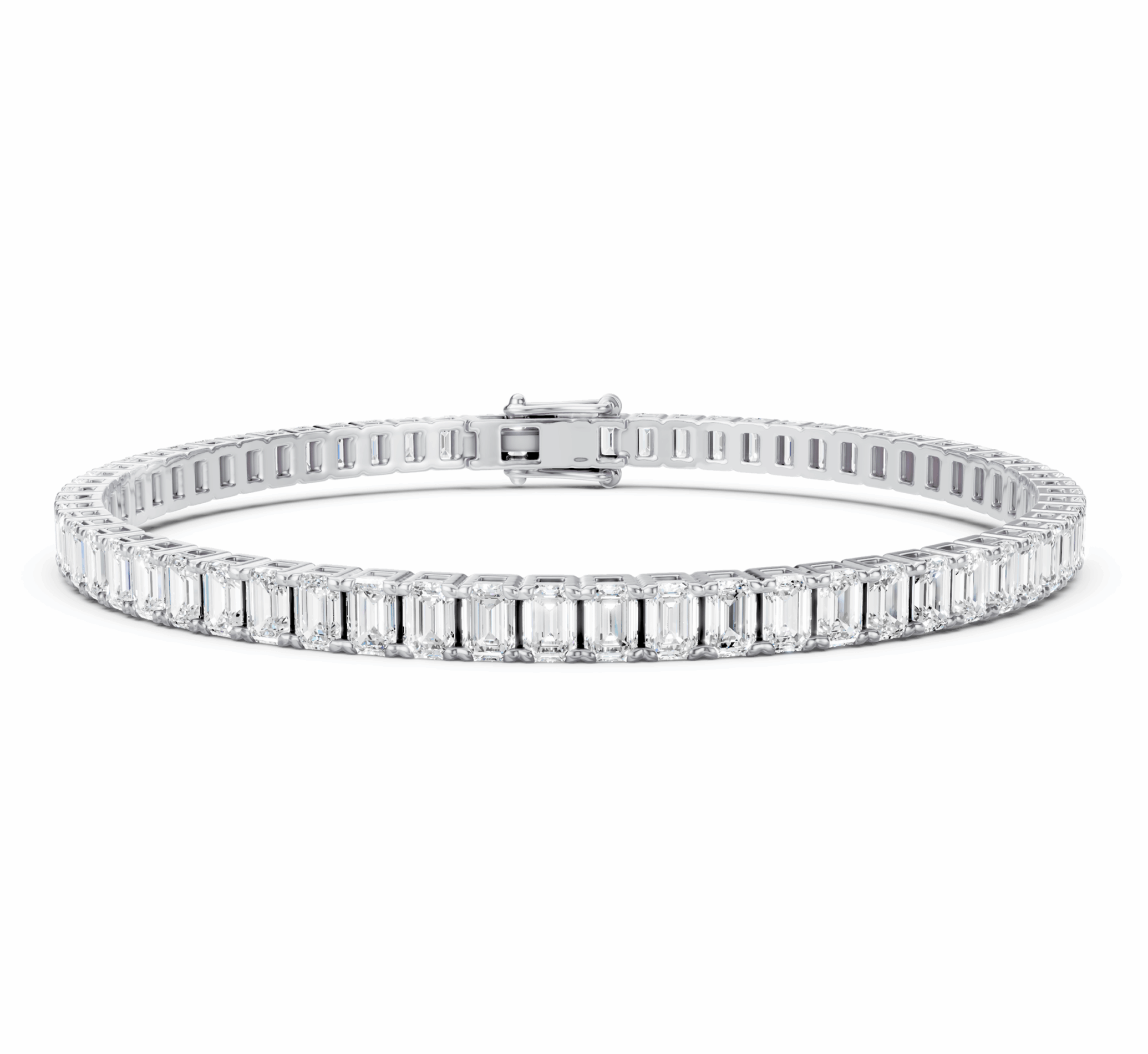 7ct Laboratory-Grown Diamond Tennis Bracelet