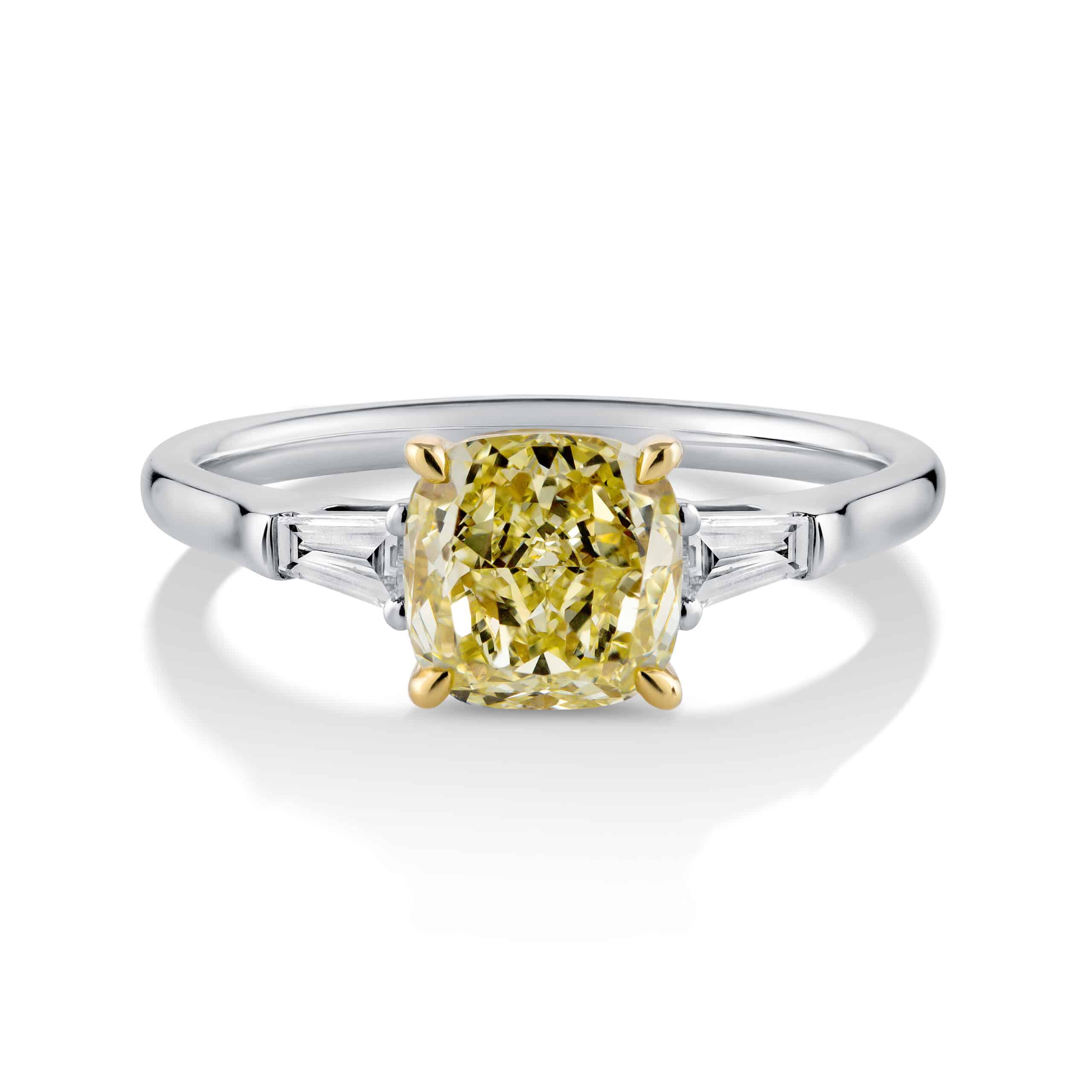 Australian Yellow Diamond Ring